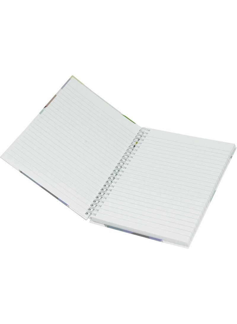 FIS Light Spiral Hard Cover Single RuLED Notebook (100 Sheets, A5,5 Piece) LINBSA51702 - Image 2